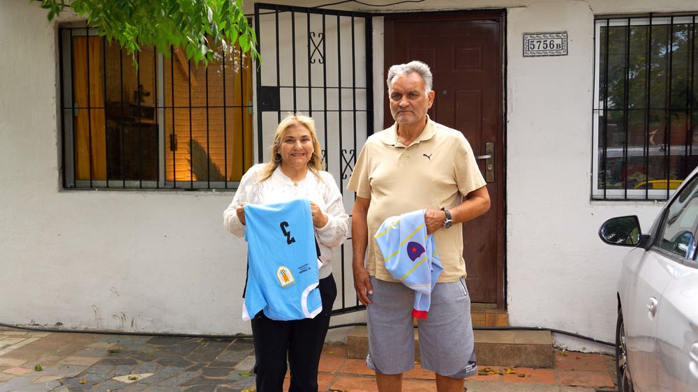 Silvyk y Wilmar, los padres de Sebastián Cáceres Silvyk y Wilmar, los padres de Sebastián Cáceres