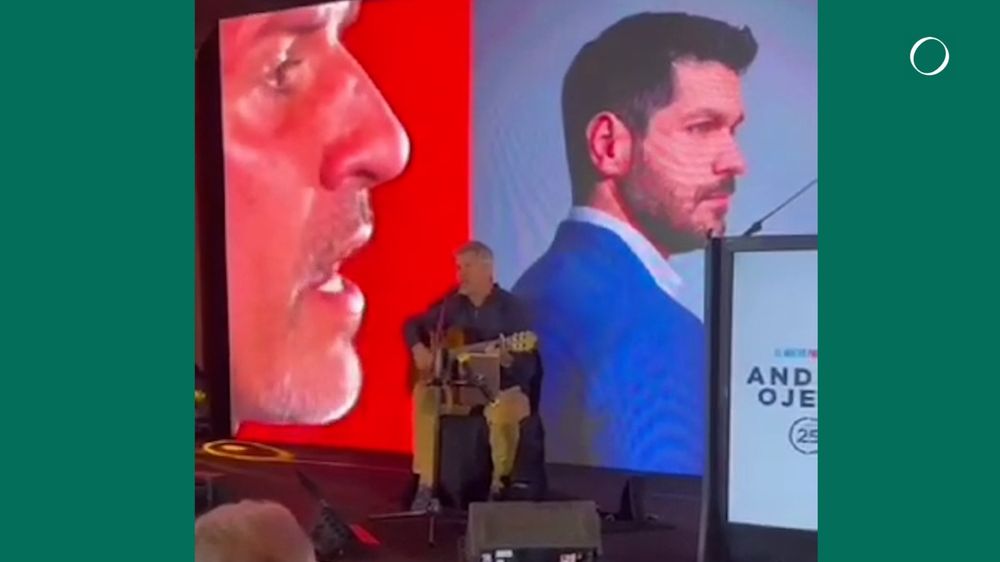 Patricio Giménez en la cena de recaudación de Ojeda