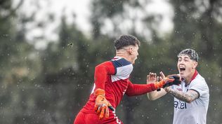 Felipe Bianchi, golero de formativas de Nacional que marcó un gol de arco a arco