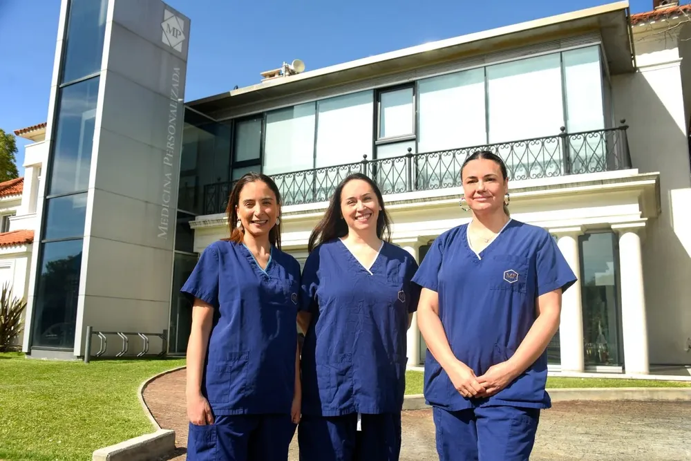 María Noel Fraga, Natalia Cortabarría y Andrea Alba.