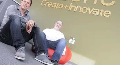 Marcelo Kronfeld y Emiliano Sandler, directores de Inzone. L.Carreño