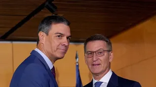 Alberto Nuñez Feijóo y Pedro Sánchez