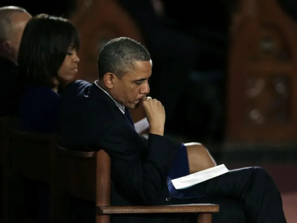 Obama en los actos en Boston