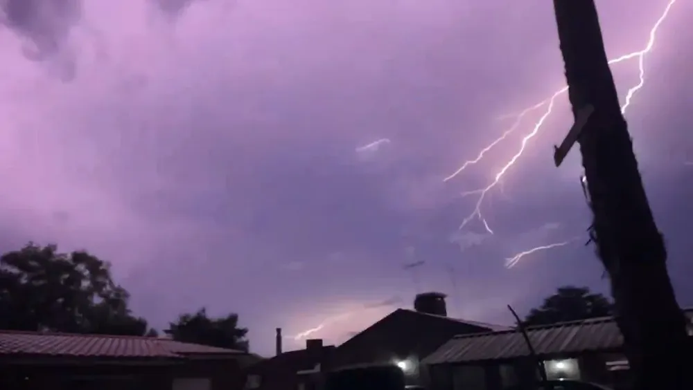 Captura de pantalla del video subido por Matías Mederos