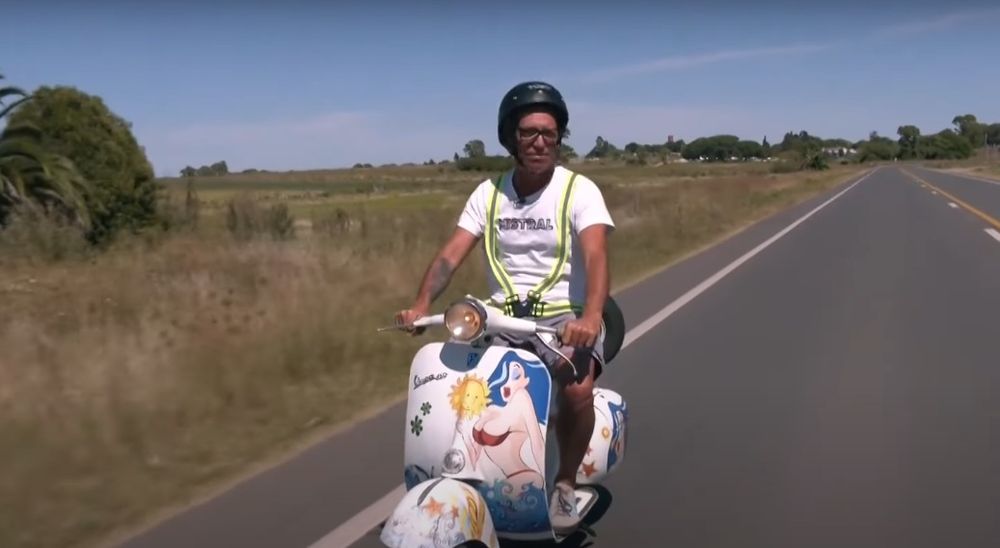 Rafael Villanueva en Súbete a mi moto