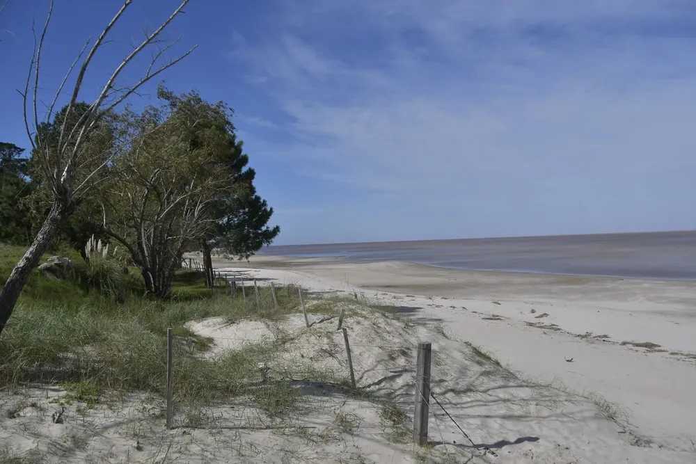 Balneario Arazatí en San José donde se construirá una nueva planta de agua potable.