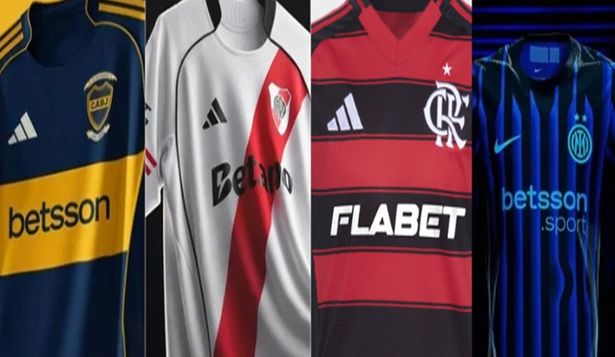 Mundial de Clubes - Camisetas con sponsor de apuestas
