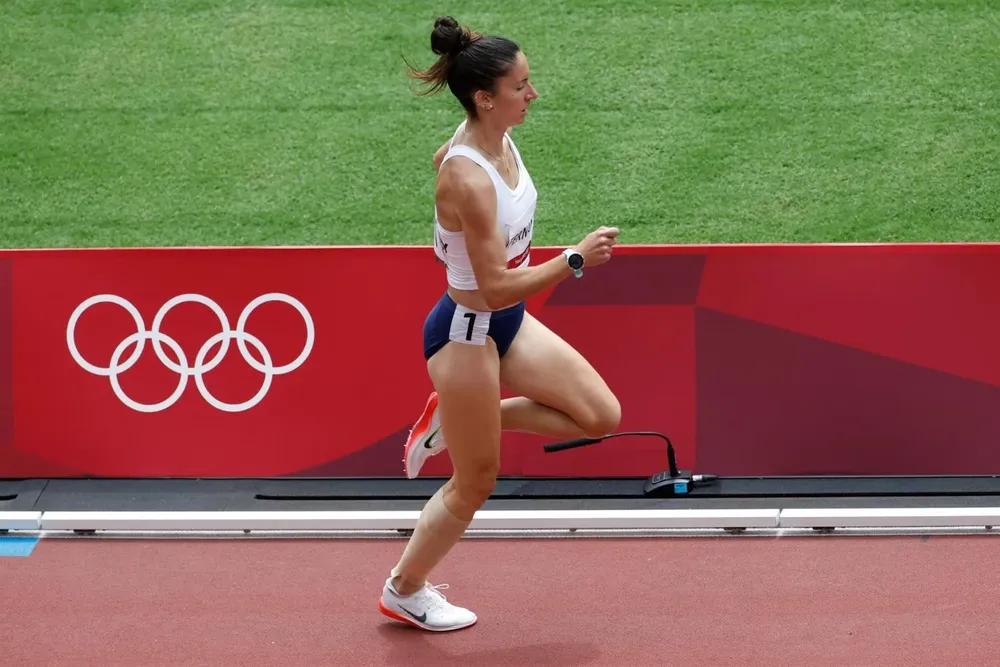 Así corrió Pía Fernández en Tokyo 2020