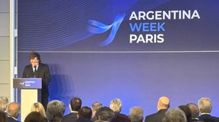 Milei en París.