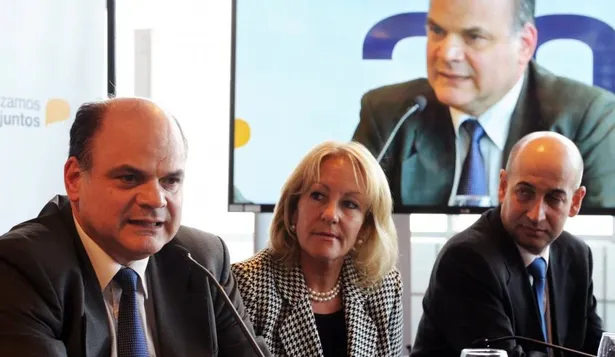 Andrés Tolosa, Carolina Cosse y Daniel Fuentes. (Foto Archivo)