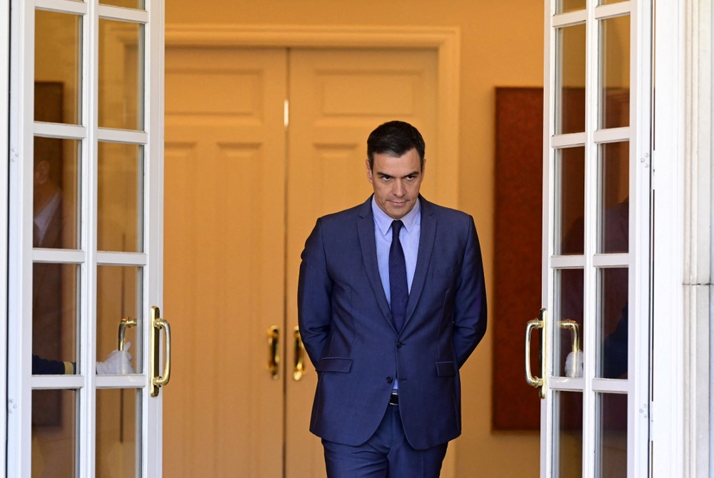 El presidente del Gobierno español, Pedro Sánchez.