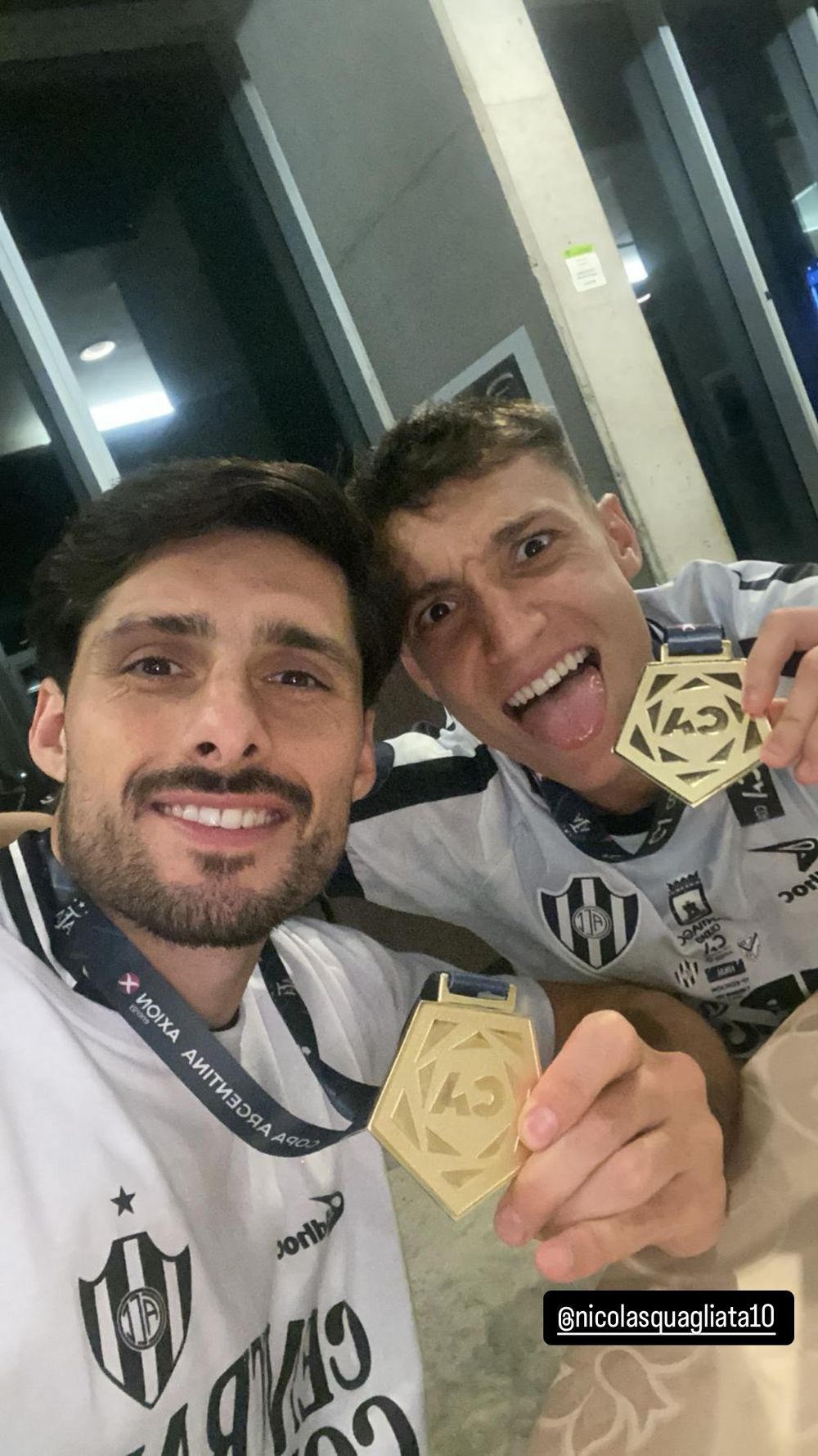 Federico Andueza y Nicolás Quagliatta