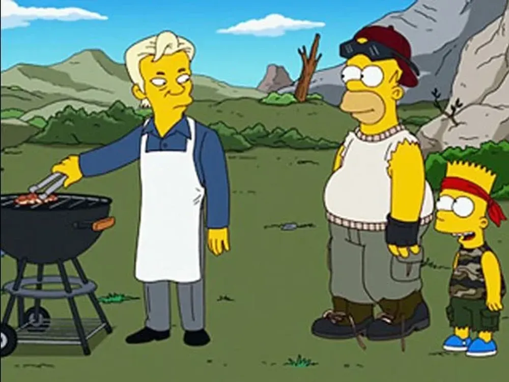 Assange en Los Simpsons