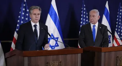 Benjamín Netanyahu dijo que le mostró a Antony Blinken fotos de niños asesinados por Hamás.