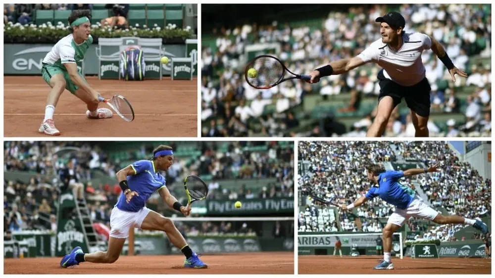 Semifinalistas de Roland Garros