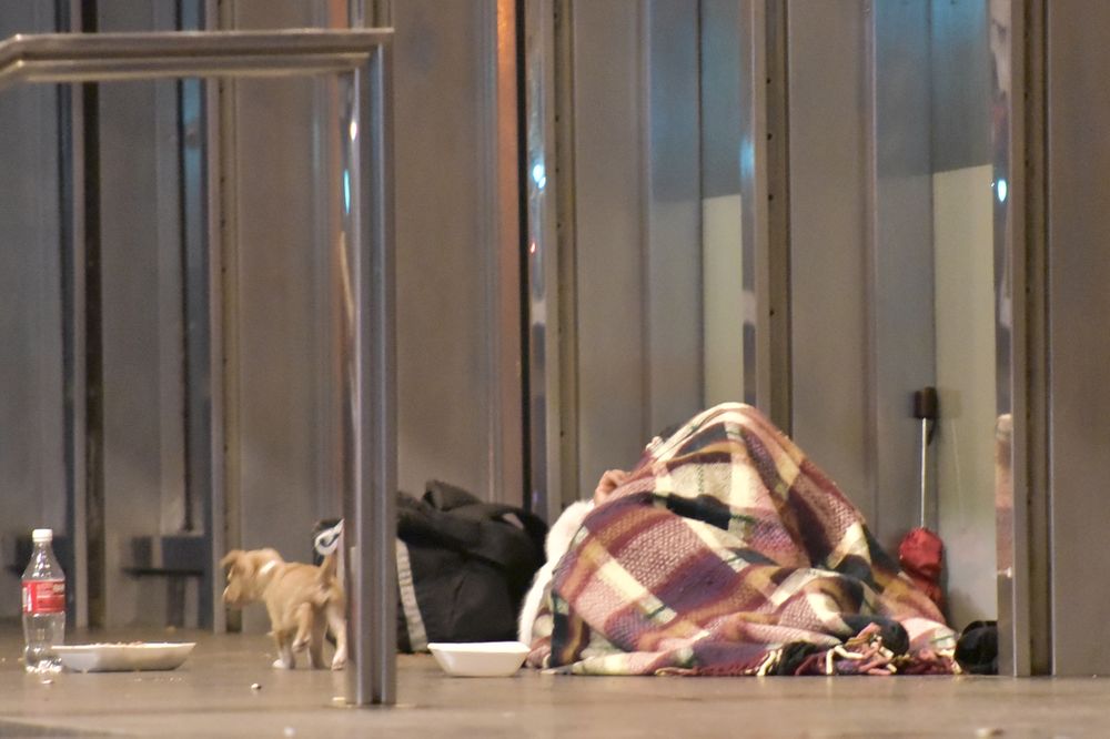 Persona en situación de calle. (Archivo)