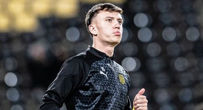 Germán Barbas ya debutó con la Primera de Peñarol