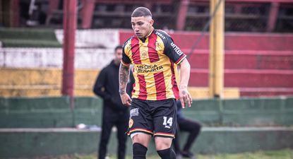 Nahuel Magia López en su debut en Progreso
