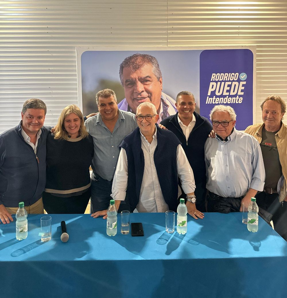 Sergio Puglia junto a Rodrigo Blás