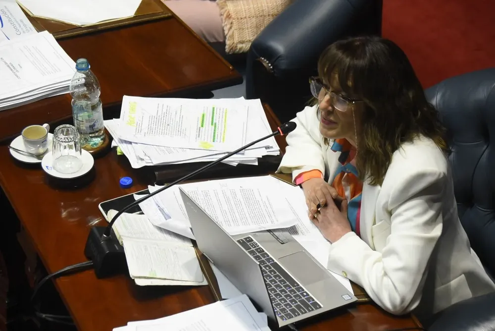 Carmen Asiaín, senadora del Partido Nacional