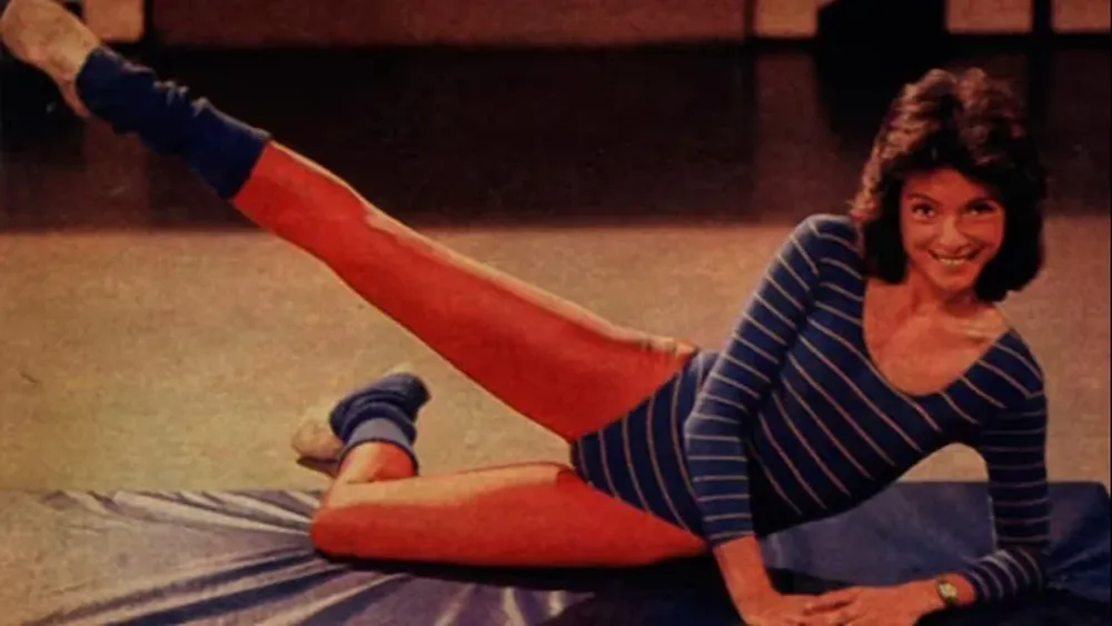 María Amuchástegui levantaba al país con su gimnasia