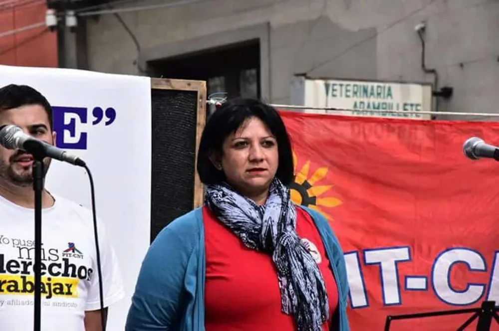 Laura Rivero, presidenta suspendida del sindicato de domésticas