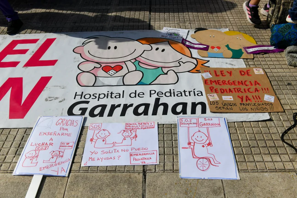 Los trabajadores del Hospital Garrahan, en conjunto con más de 30 organizaciones, tienen previsto continuar su plan de lucha.