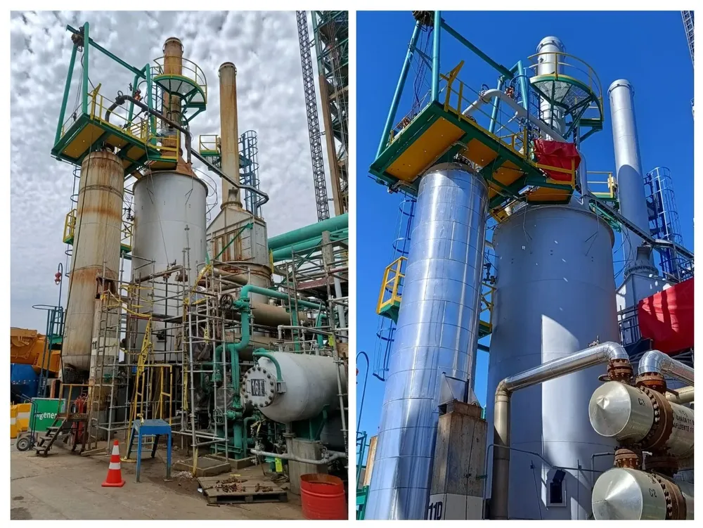 Trabajos de Nautizar SA para ANCAP