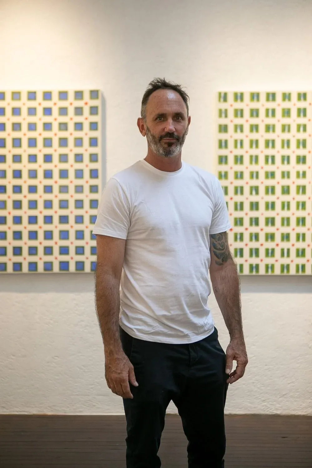 El artista Martín Pelenur