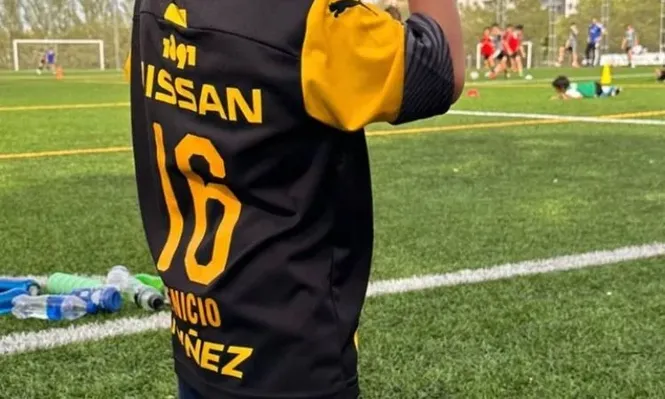 Benicio con la aurinegra