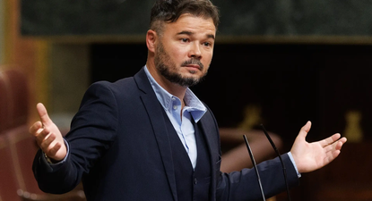 Gabriel Rufián, portavoz del ERC en el Congreso
