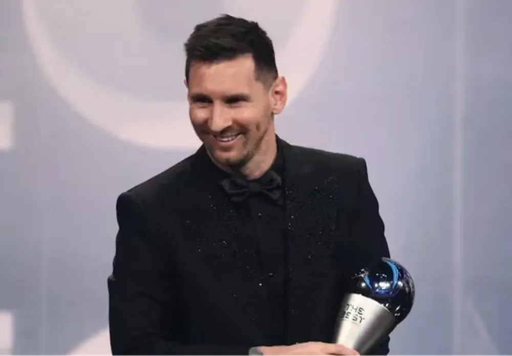 Messi y su nuevo The Best