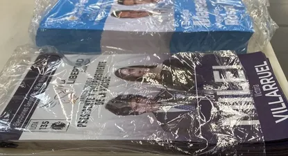 Boletas de ambos partidos.