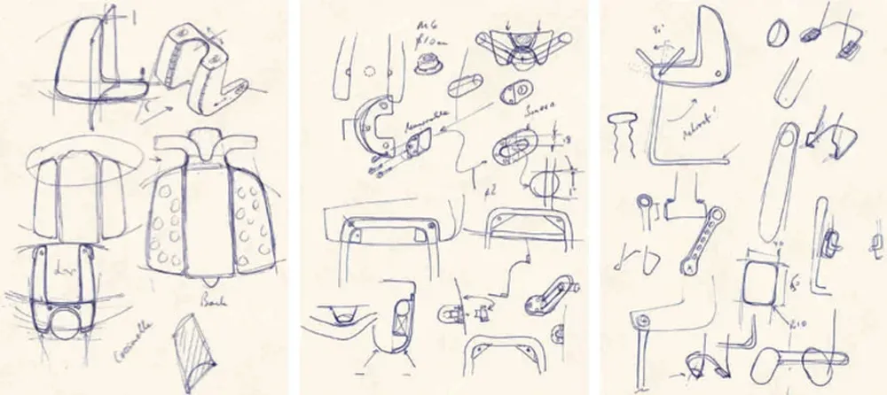 Bocetos en papel