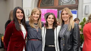 Guillermina Cabrera, Laura Raffo, Isabelle Chaquiriand y Elena Tejeira