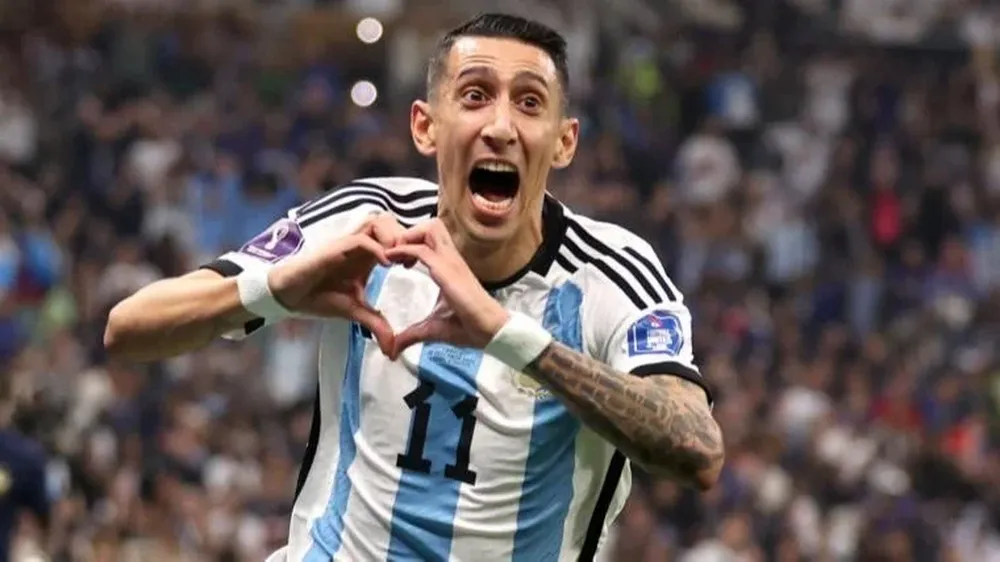 Di María irá al banco en parte del primer tiempo