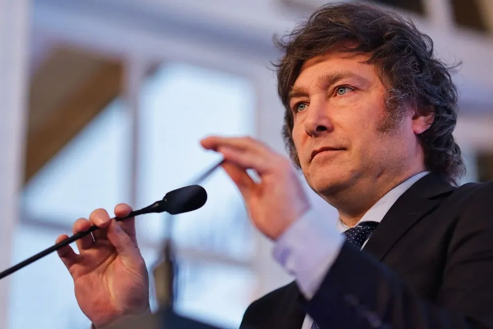 Javier Milei, candiato a presidente por la Libertad Avanza