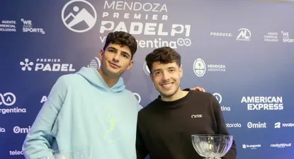 Coello y Tapia campeones del Premier Pádel de Mendoza