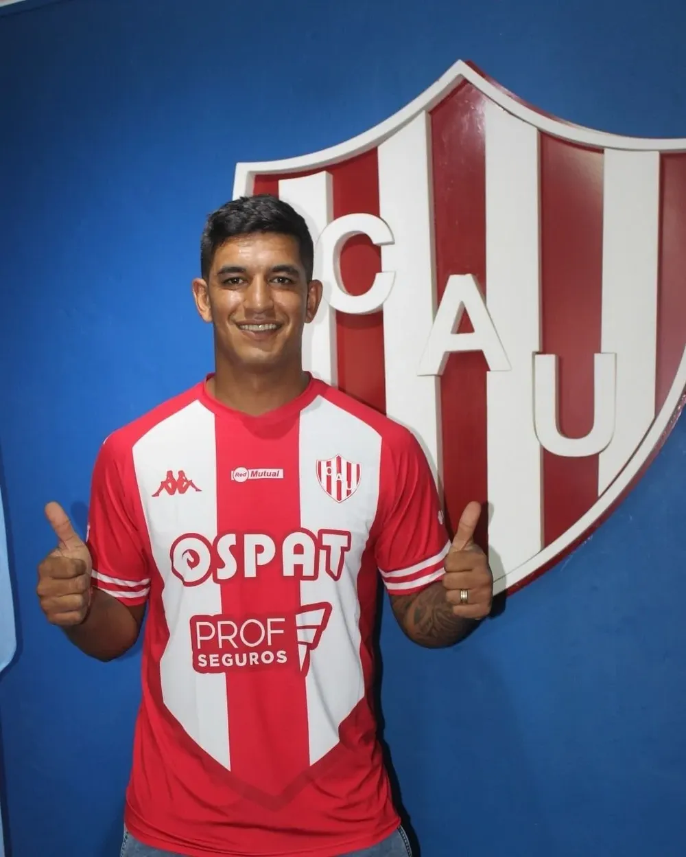 Diego Polenta, su primer gol