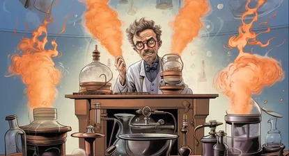 Sólo el fracaso inteligente lleva a buen puerto. Creado con Midjourney.