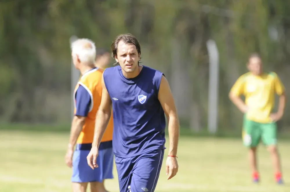 Viera entrenando en Los Céspedes