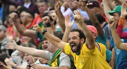 la mala actitud de los hinchas brasilenos y las quejas de los atletas