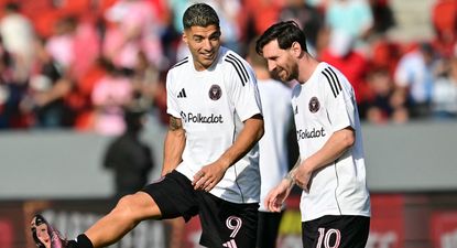 Luis Suárez y Lionel Messi en Panamá