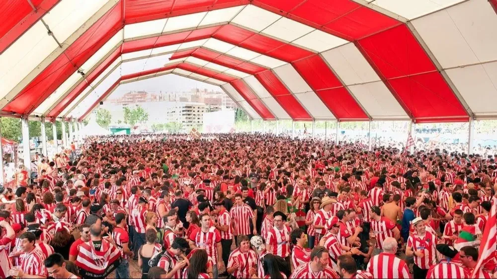 Afición del Athletic.