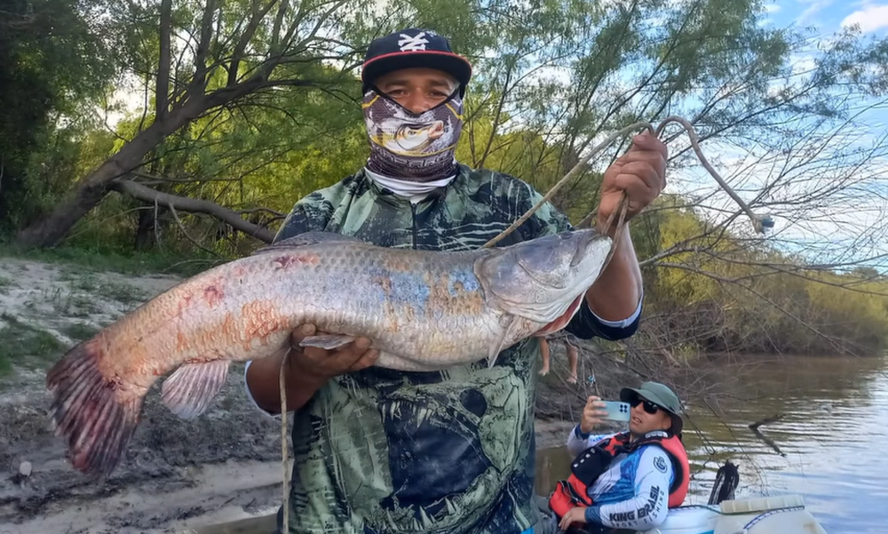 Pescador capturó una tararira de gran tamaño&nbsp;