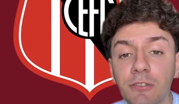 El anuncio del influencer argentino con el escudo de Central Español detrás