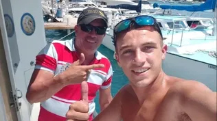 Carlos Eduardo Juárez (45 años) y Renzo Spasiano (20 años), los argentinos que están siendo buscados