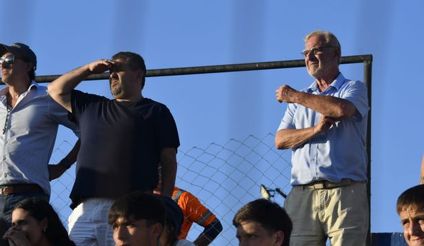 Flavio Perchman y Ricardo Vairo, vicepresidente y presidente de Nacional