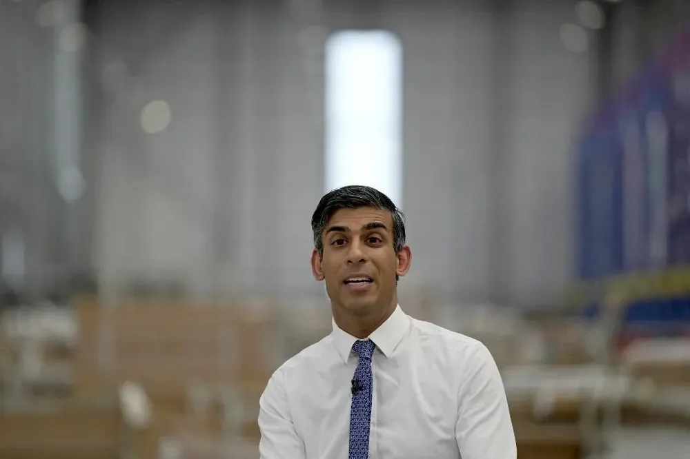 El primer ministro de Gran Bretaña, Rishi Sunak