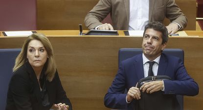 La vicepresidenta del Consell y ahora portavoz Susana Camarero.
